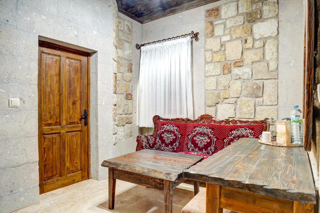 Posezení v ubytování Cappadocia Kemer Palace
