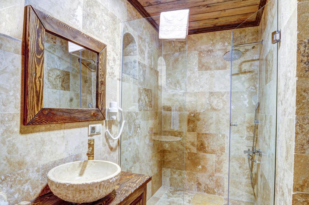 Koupelna v ubytování Cappadocia Kemer Palace