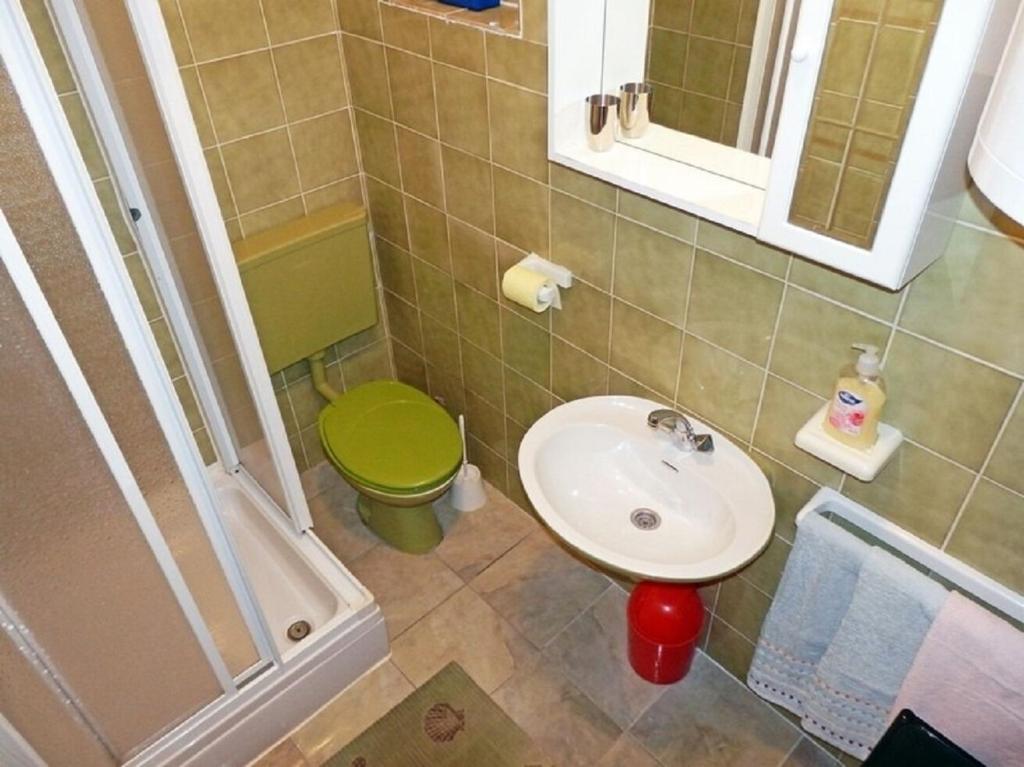 Kúpeľňa v ubytovaní Apartments Makic