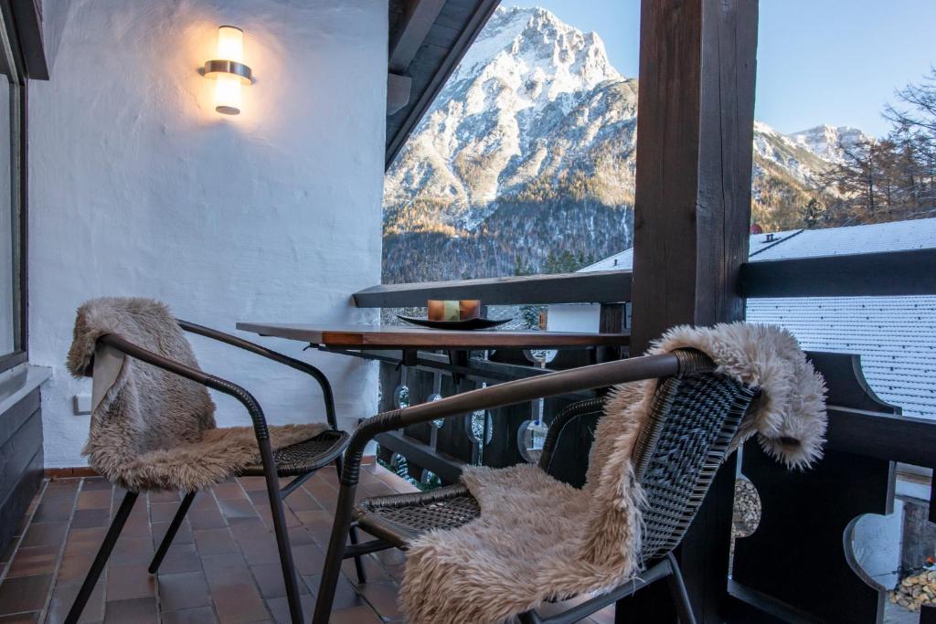 Landskap semula jadi dekat dengan apartmen