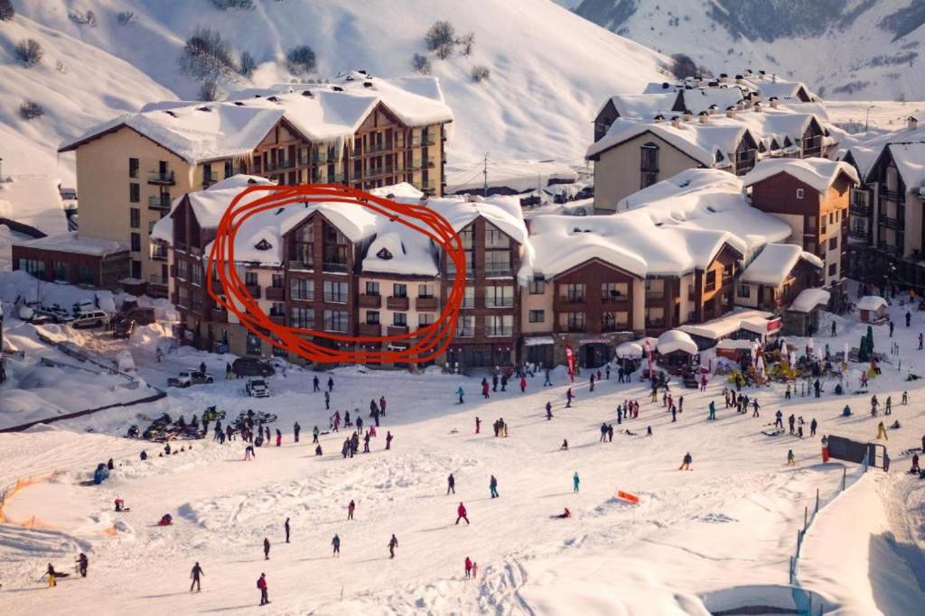 Snowline Haven New-Gudauri, Block-3 v zimě