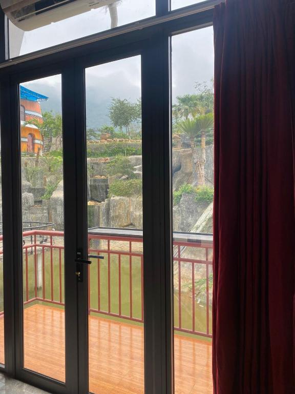 Balkón nebo terasa v ubytování King Bavi Resort