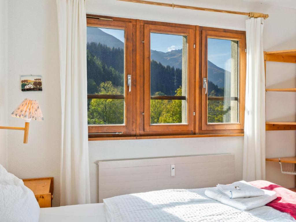 Nespecifikovaný výhled na hory nebo výhled na hory při pohledu z apartmánu
