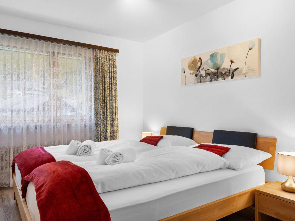 Postel nebo postele na pokoji v ubytování Apartment Silence-2 by Interhome