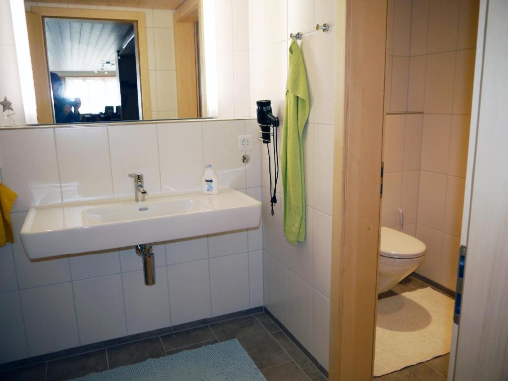 Koupelna v ubytování Apartment Am Ryschbächli by Interhome