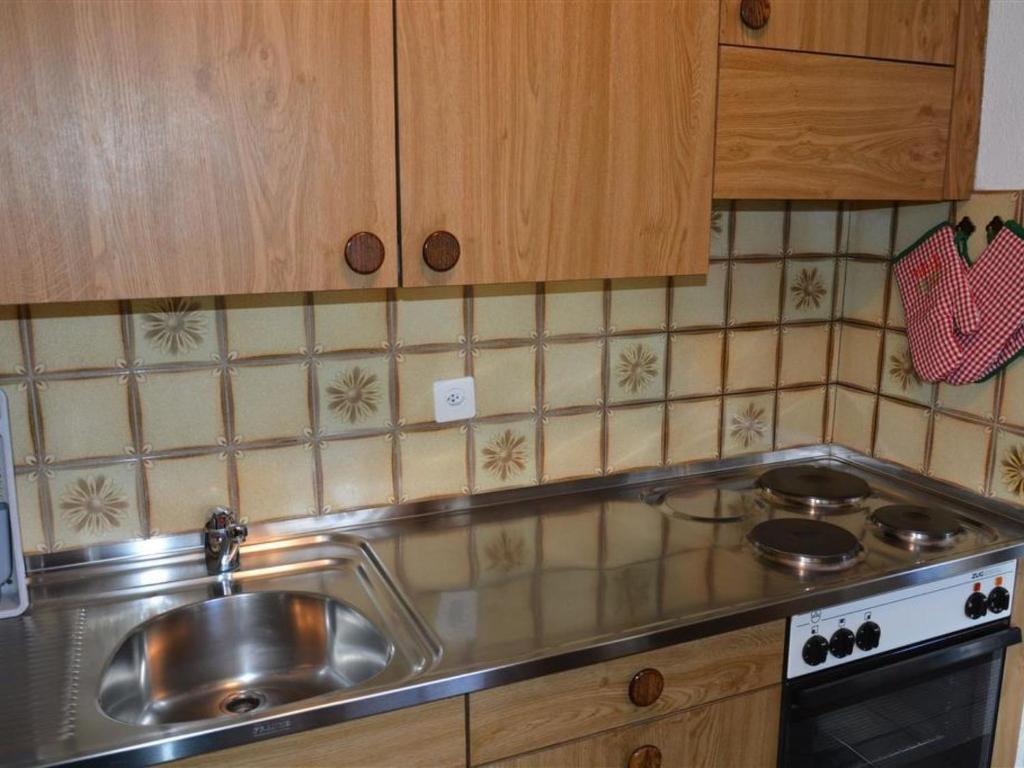 Kuchyň nebo kuchyňský kout v ubytování Apartment Simmental by Interhome
