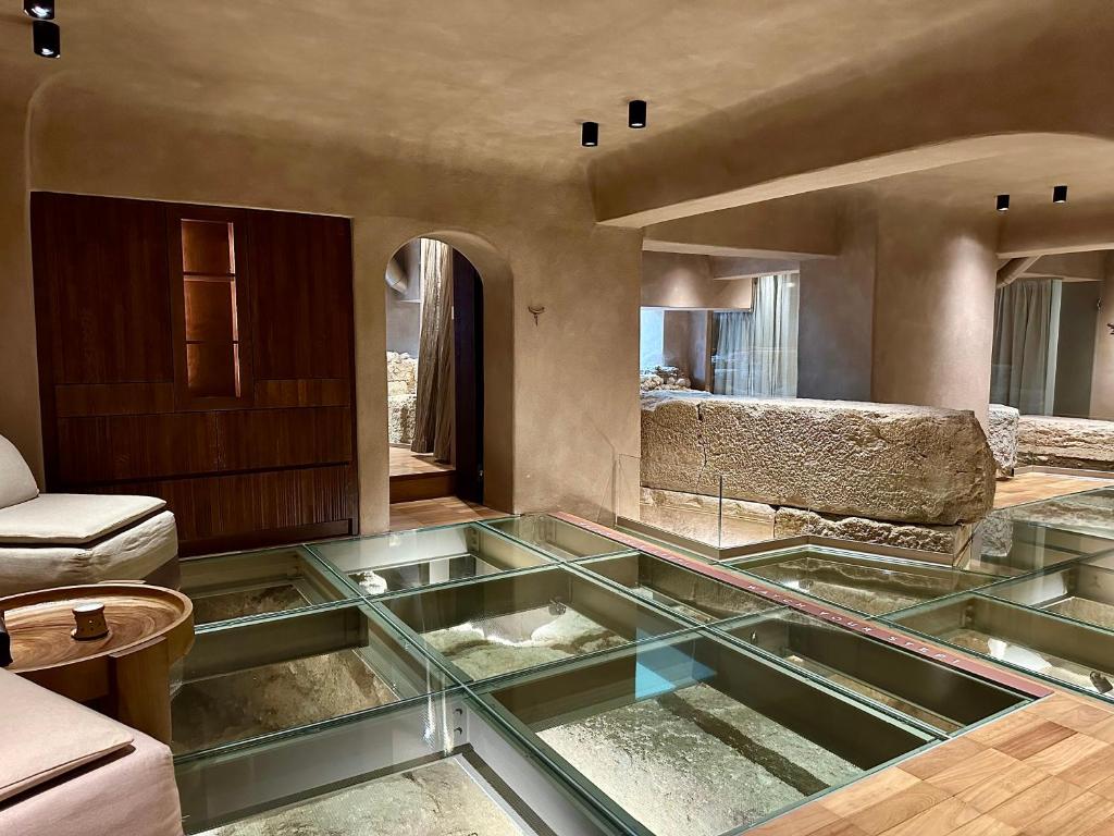 Posezení v ubytování Niche Hotel Athens