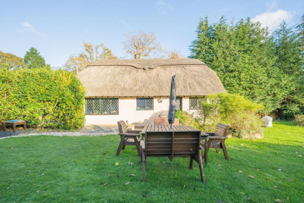 Zahrada ubytování Stag Cottage New Forest Romantic Hideaway