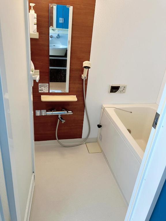 Koupelna v ubytování 山中ビル3Fーワンフロア貸切48平方メートルone floor private room
