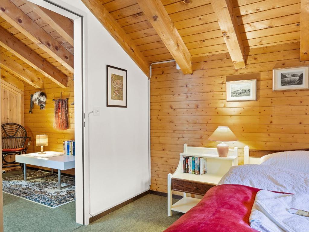 Postel nebo postele na pokoji v ubytování Apartment Aragon M88 by Interhome