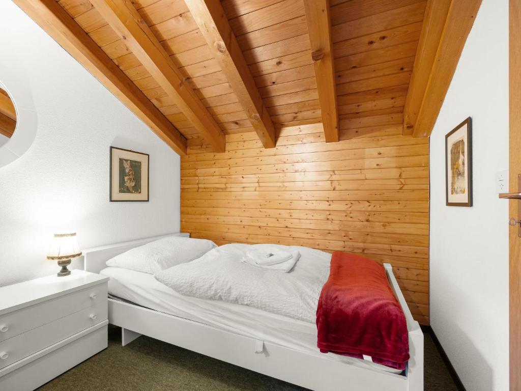 Postel nebo postele na pokoji v ubytování Apartment Aragon M88 by Interhome