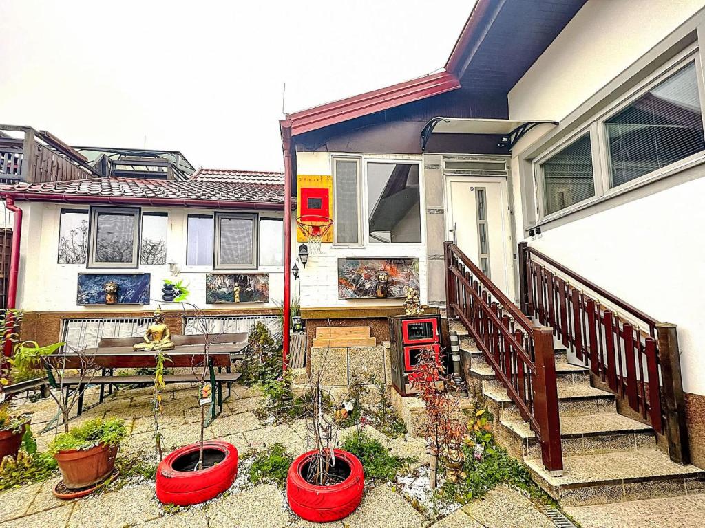 Budova, kde se apartmán nachází