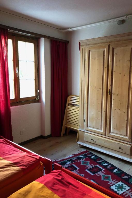 Postel nebo postele na pokoji v ubytování Apartment Strubeli by Interhome