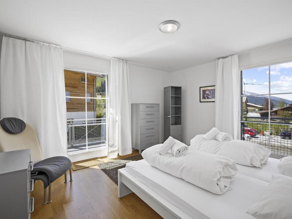 Postel nebo postele na pokoji v ubytování Apartment Moser by Interhome