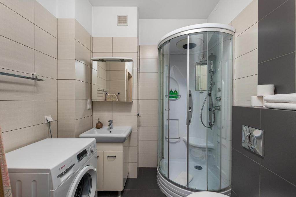 Koupelna v ubytování Apartamenty Piękna 28A by Your Freedom