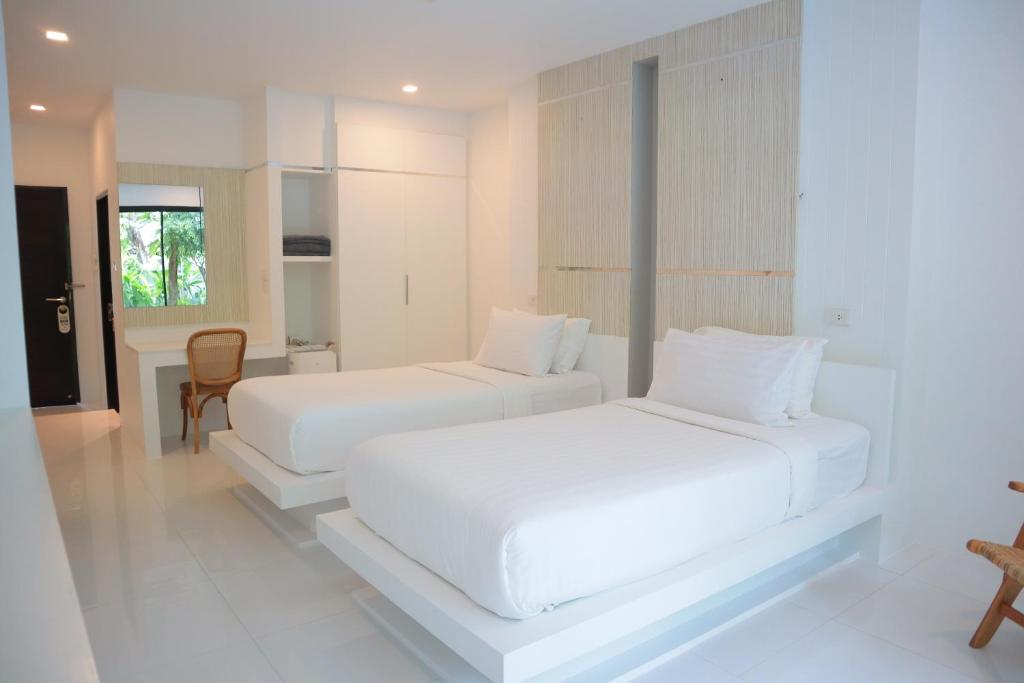 Voodi või voodid majutusasutuse Ton Sai Tropical Phi Phi Island toas