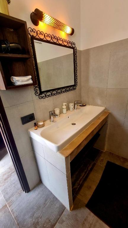 Koupelna v ubytování Stylish hôtel
