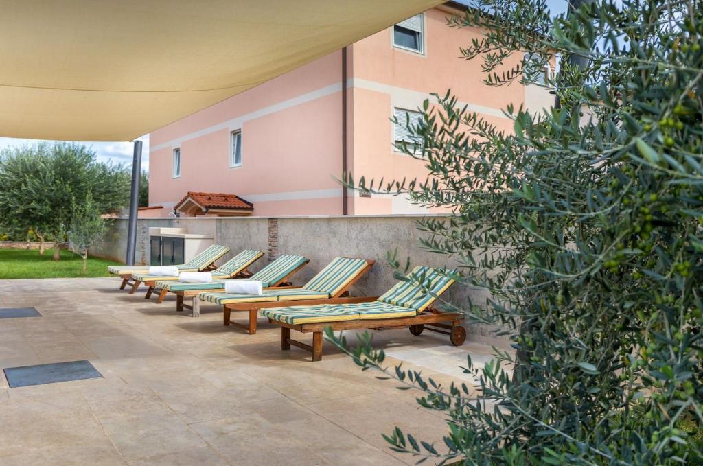 Zahrada ubytování Villa Gigetto