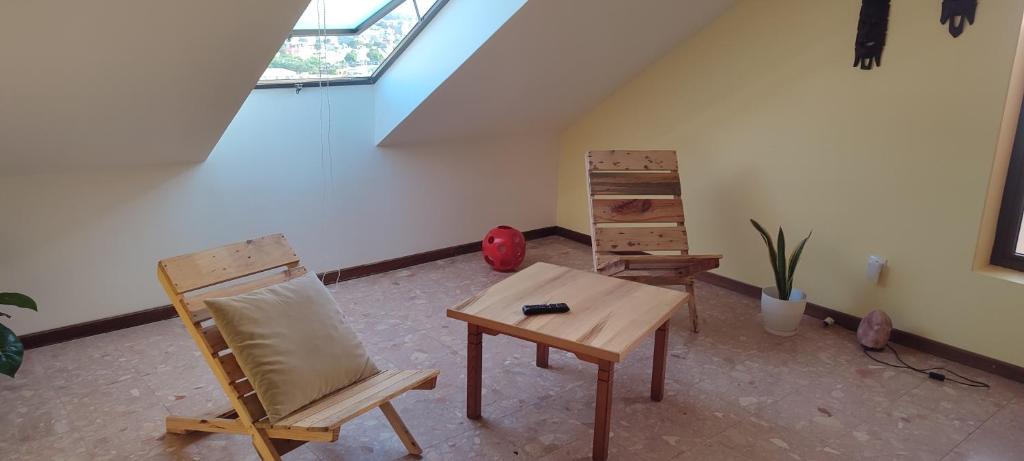 Posezení v ubytování Casa TIANA