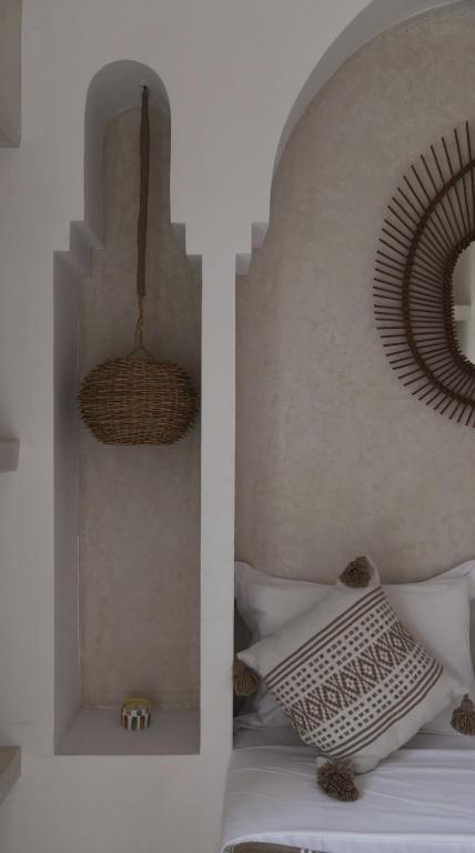 Postel nebo postele na pokoji v ubytování Riad Soulmate