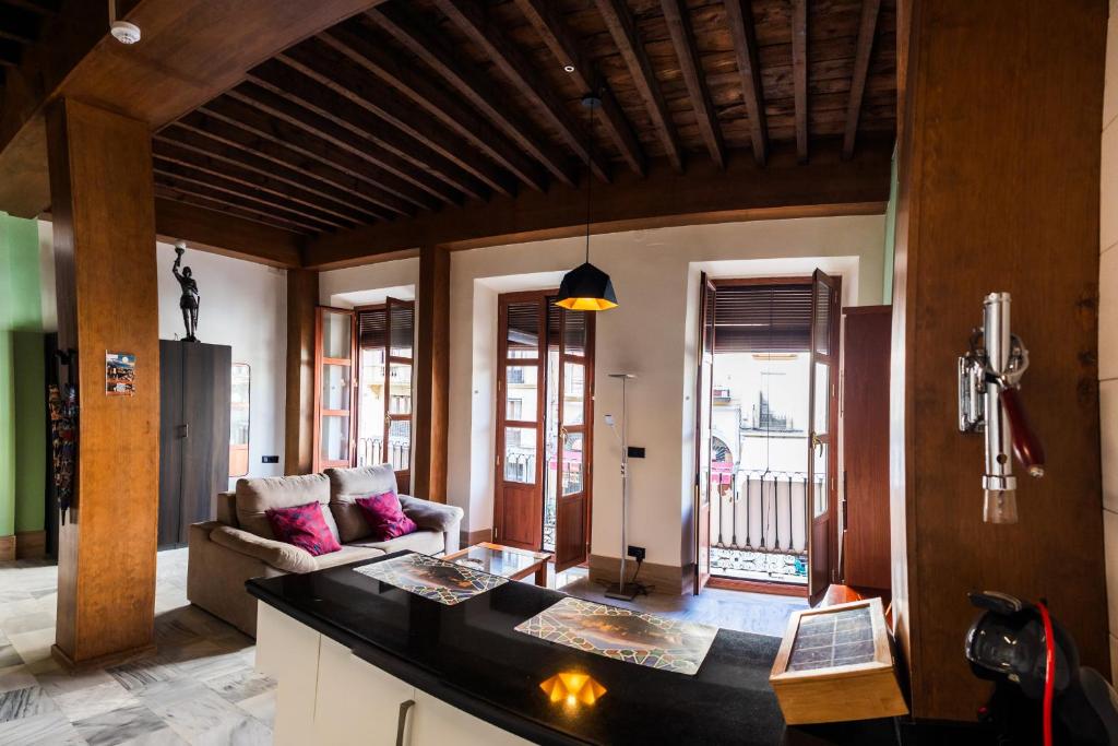 Posedenie v ubytovaní Apartamentos Reyes Católicos