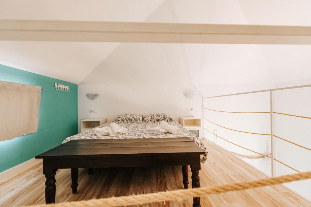 Postel nebo postele na pokoji v ubytování Casa Mimi vista piscina