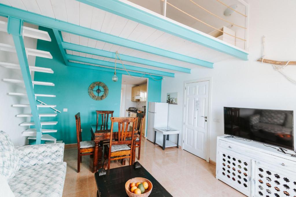 Kuchyň nebo kuchyňský kout v ubytování Casa Mimi vista piscina