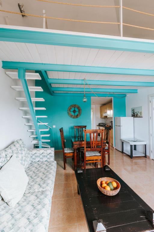 Posezení v ubytování Casa Mimi vista piscina
