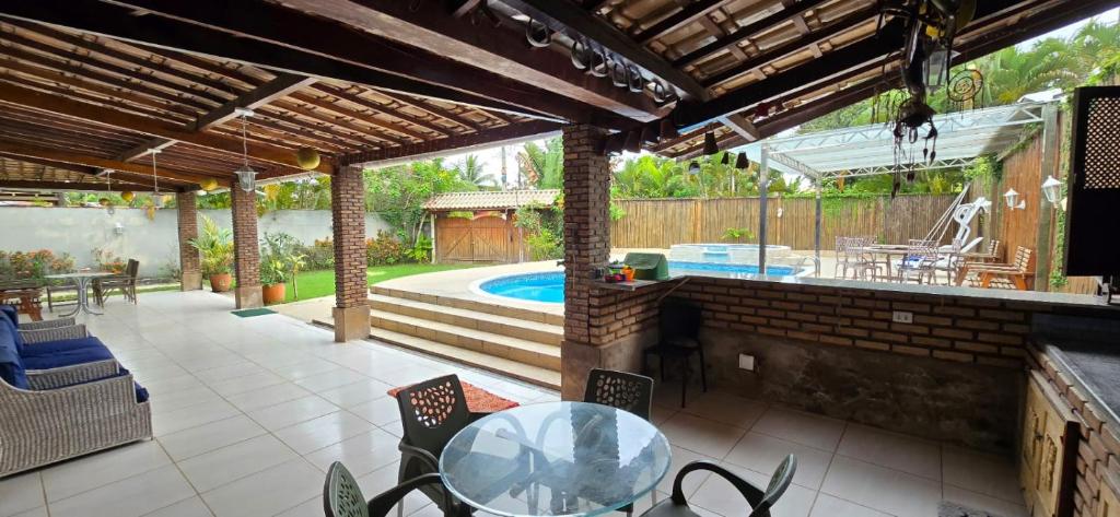 Πισίνα στο ή κοντά στο Casa Praia Completa Barra Grande Com Piscina