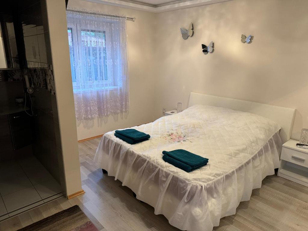Postel nebo postele na pokoji v ubytování Star Street Home