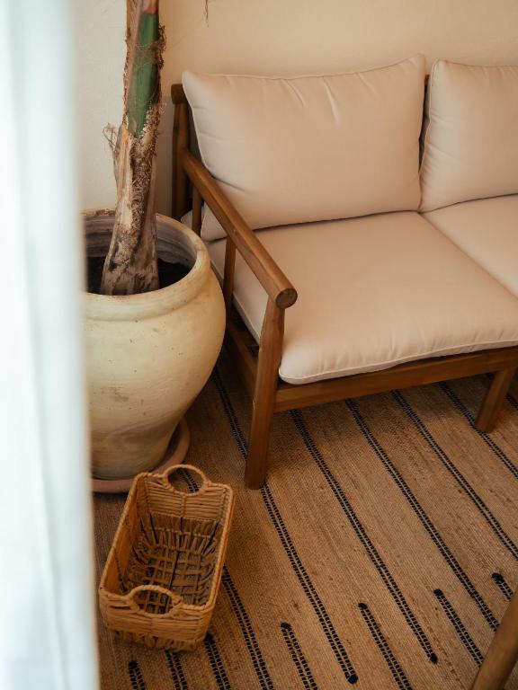 Posezení v ubytování Taga Suites
