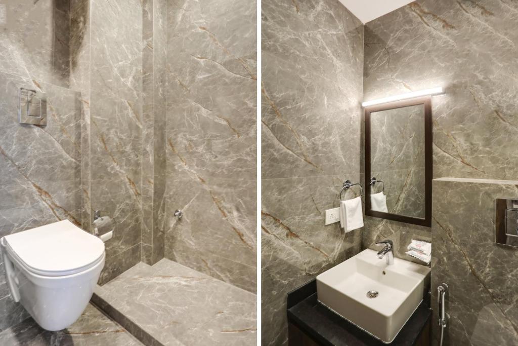 Koupelna v ubytování Super Townhouse MA-32