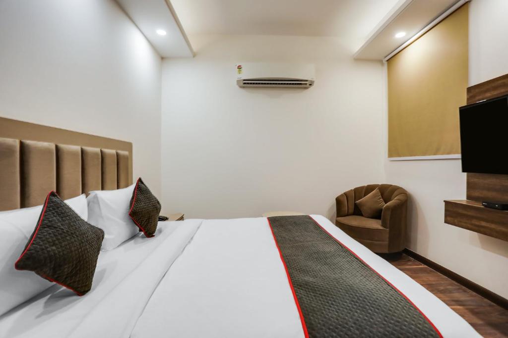 Postel nebo postele na pokoji v ubytování Super Townhouse MA-32