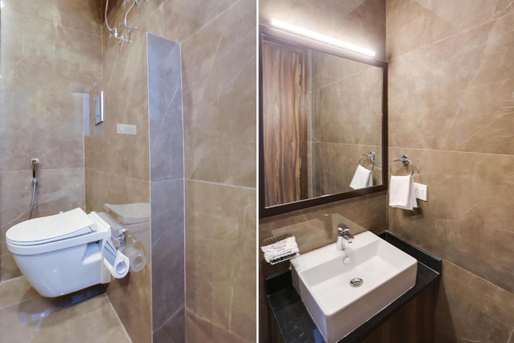 Koupelna v ubytování Super Townhouse MA-32