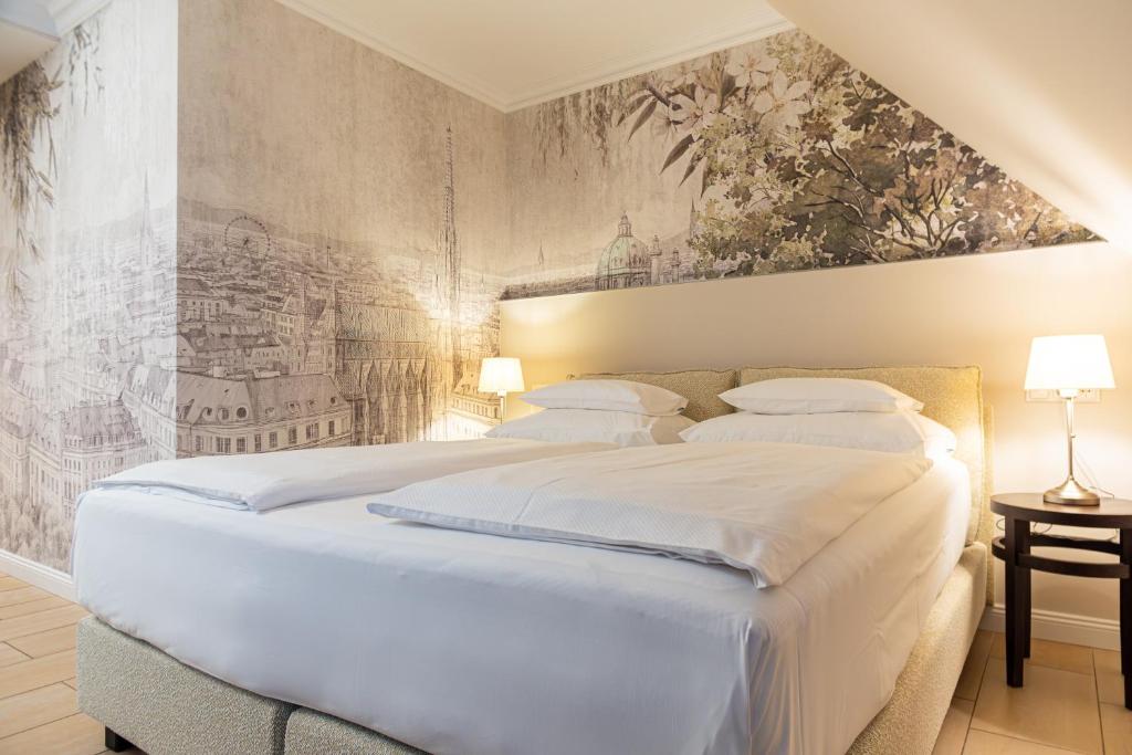 Postel nebo postele na pokoji v ubytování Hotel Spiess & Spiess