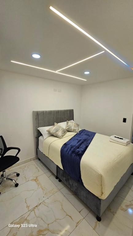 Postel nebo postele na pokoji v ubytování Hotel West Inn
