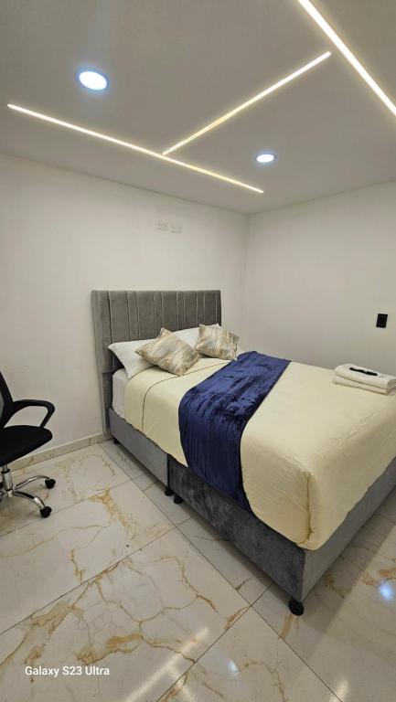 Postel nebo postele na pokoji v ubytování Hotel West Inn
