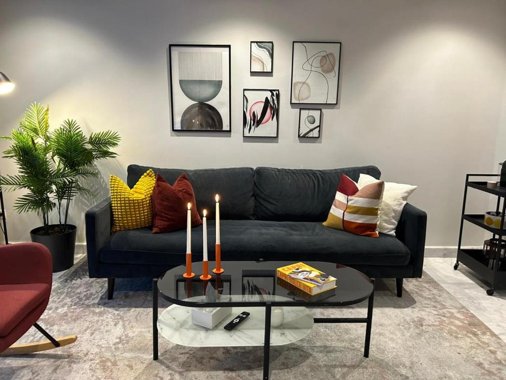 Photo de la galerie de l'établissement Maya Suites - Studio raffiné, Vue sublime, à Casablanca