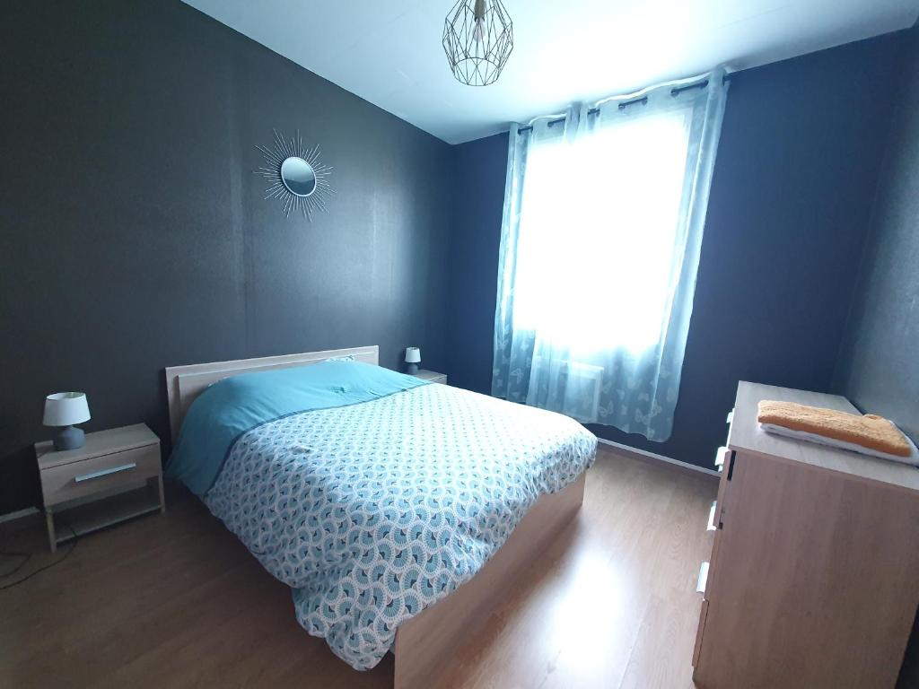 Postel nebo postele na pokoji v ubytování Nat'Autry