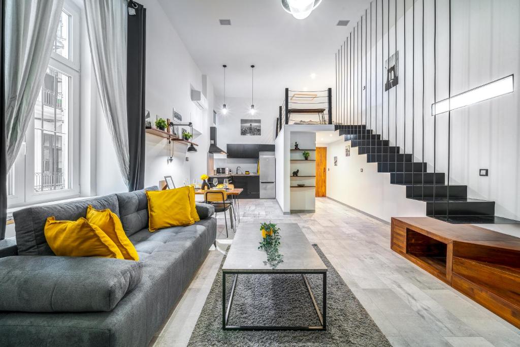 Posedenie v ubytovaní Urban Loft Haven near Astoria