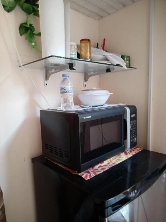 Kuchyň nebo kuchyňský kout v ubytování Cocoa Cabana
