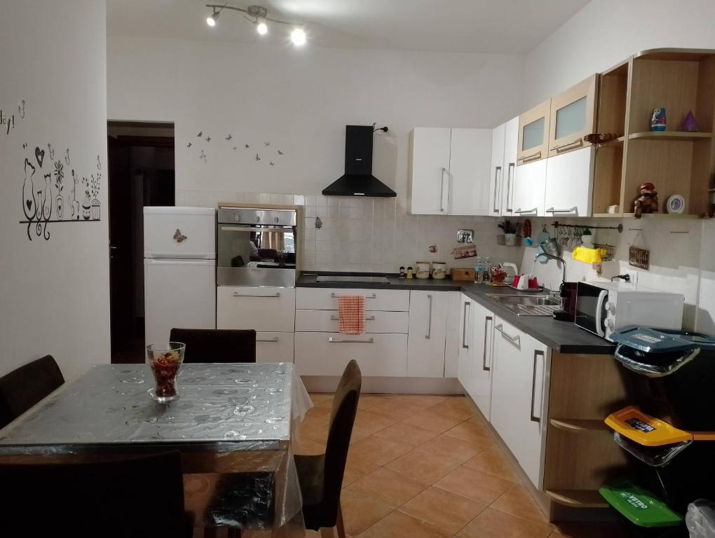 Kuchyň nebo kuchyňský kout v ubytování Cinnamon House