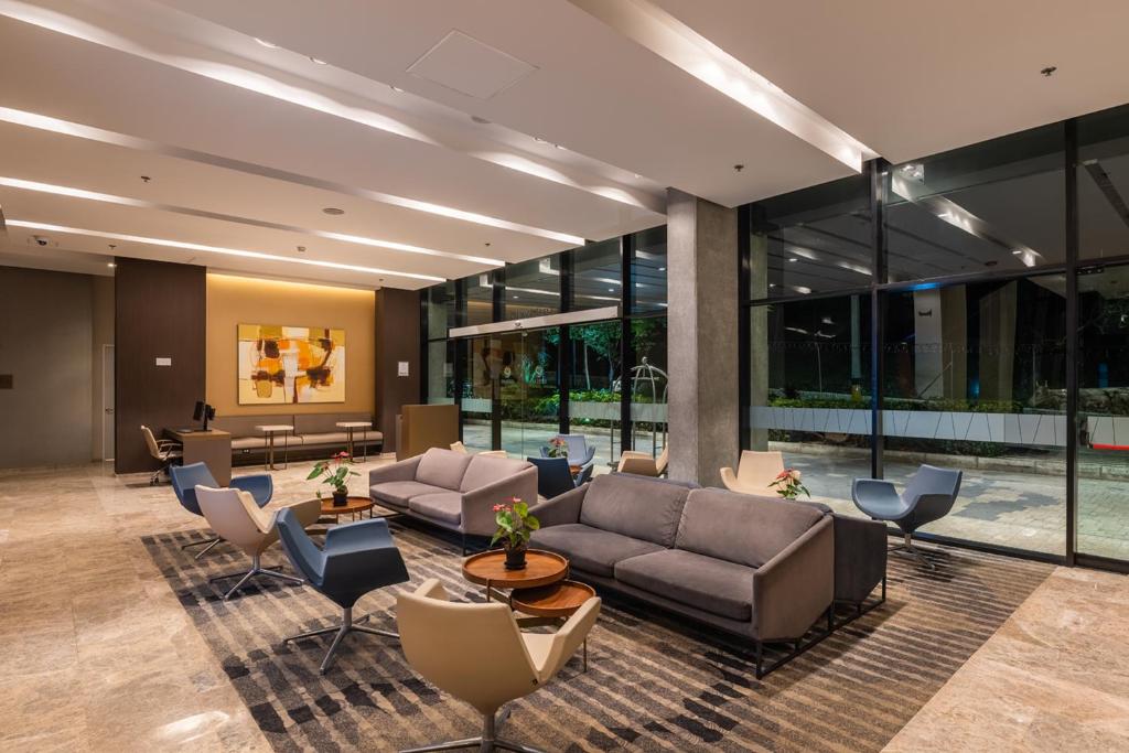 Bazén v ubytování Hotel Estelar Square nebo v jeho okolí