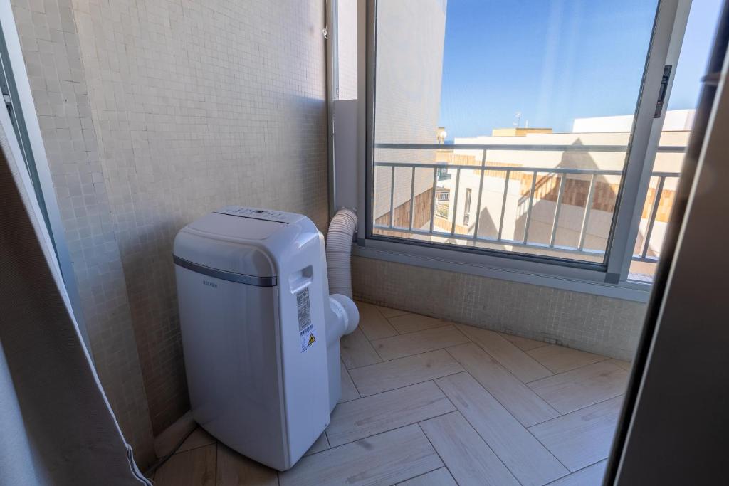 Balkón alebo terasa v ubytovaní Plaza del Charco Muelle WiFi
