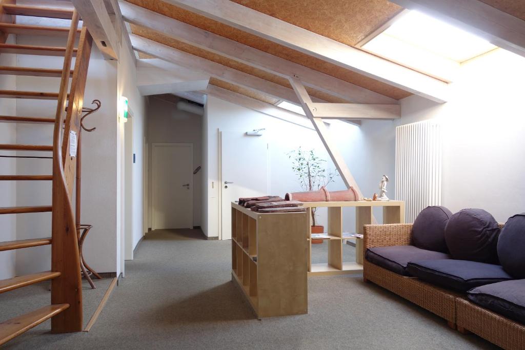 Posezení v ubytování Hotel Alter Hafenspeicher