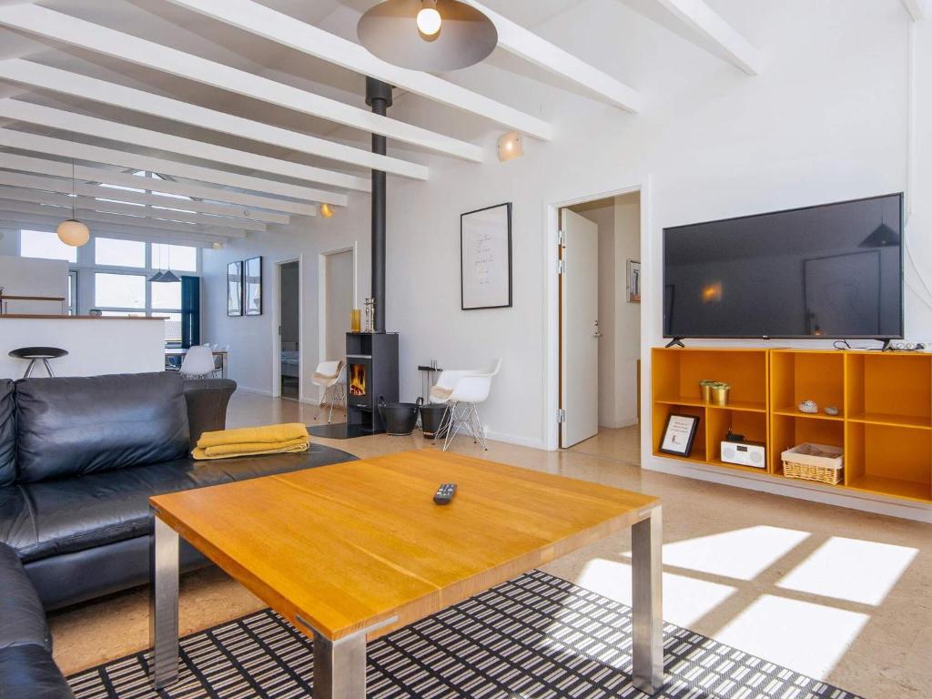 Posezení v ubytování Apartment Glesborg