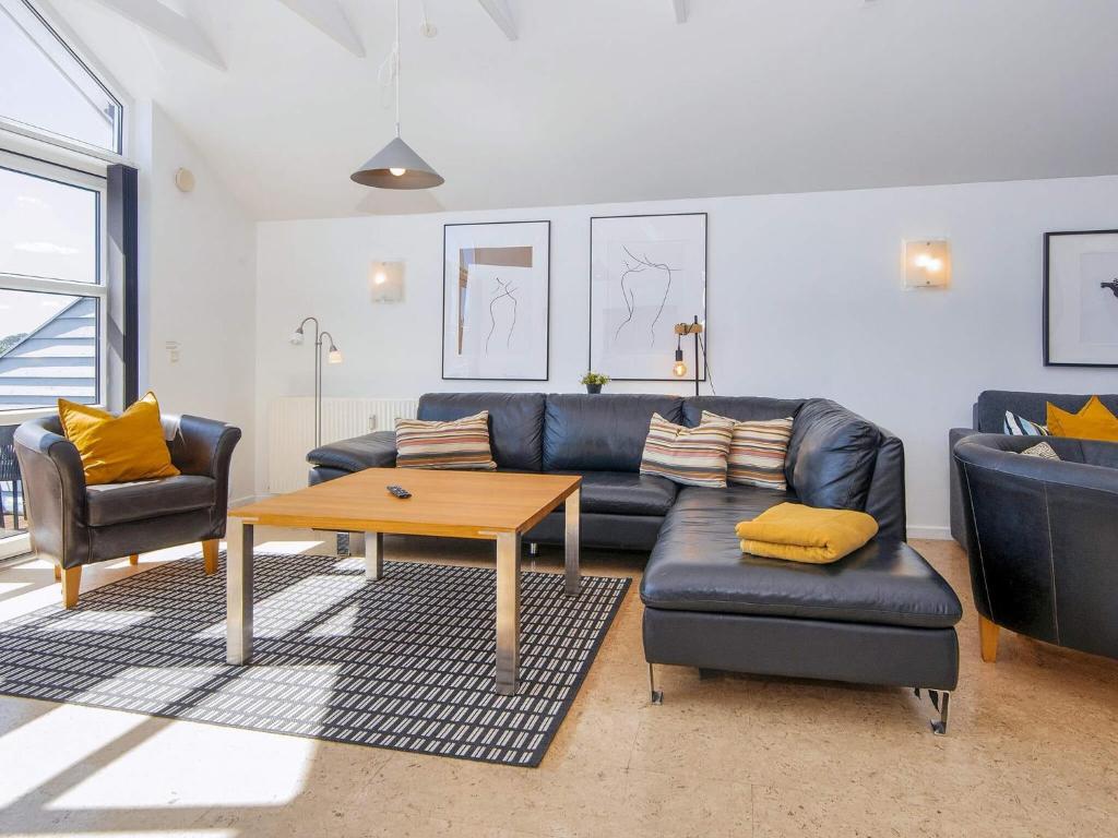 Posezení v ubytování Apartment Glesborg