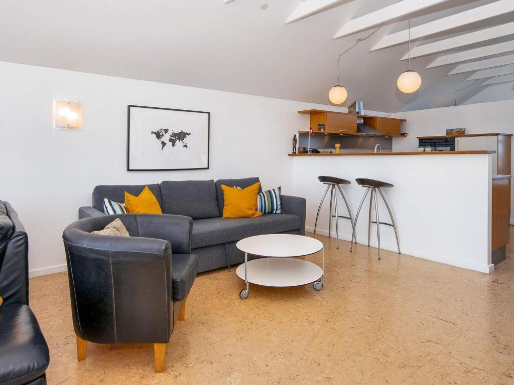 Posezení v ubytování Apartment Glesborg
