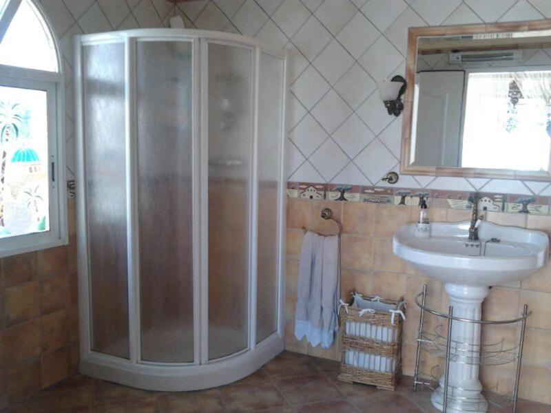 Kúpeľňa v ubytovaní Los Jardines de Lola