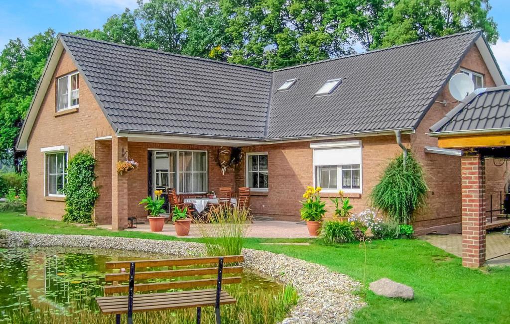Κήπος έξω από το Ferienwohnung Schwarzenhof